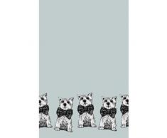 Gillian Kyle Torchon West Highland Terrier Bleu Clair Taille Unique