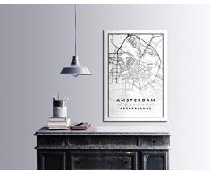 Bonamaison DÃ©coration Murale en Toile, Multicolore, 70 x 100 cm