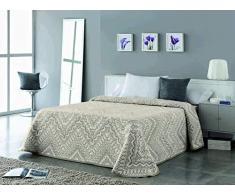 VIALMAN Couvre-lit mi-Saison Beige Lit de 180 cm : 270 x 270 cm, 13