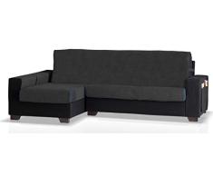 Bartali Divan Pharma Bras Gauche, 42% Coton, 58% Polyester, Noir, 245Â cm