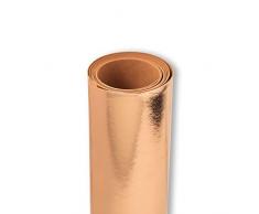 Sizzix, Or Rose Surfacez-MatiÃ¨res 663805 Rouleau de Papier Lavable DorÃ©, Taille Unique