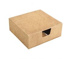 Rayher Papier Peint 67217000 Boîte avec Bloc-Notes, FSC Rec. 100% - 100 Feuilles (1