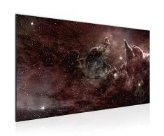 Tableau decoration murale Ãtoiles Galaxy - XXL Impression sur Toile Salon Appartment 1 Parties - prÃªt Ã accrocher - 612412b