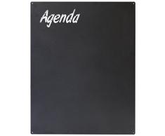 KalaMitica Agenda Support pour Aimants Métal Anthracite 74 X 57 X 0,1 cm