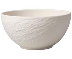 Villeroy & Boch Manufacture Rock Blanc Bol, 650 ml, Porcelaine Premium, Blanc