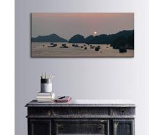 Bonamaison Toile dÃ©corative Murale Multicolore 140 x 60 cm