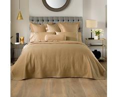Sheridan 137 x 190 x 43 cm 100% Polyester Double christobel Lit Matelassé, Dune
