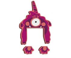 ABC Lettres Monster Gaga en Bois Idéal comme décoration de Lettres en Bois, comme décoration ou Plaque de Porte