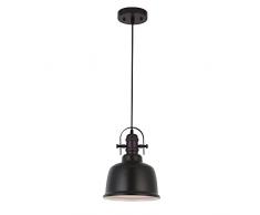 interfan Bell Lampe suspension E27, bronze ancien