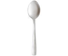 Quid Cibus Acier Inoxydable, Gris CuillÃ¨res de Table 25x5.8x2.9 cm Gris