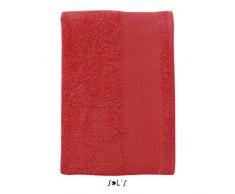 SOLS Lot de 6 unités. - Island 30 - Serviette de Toilette invitée, Rouge