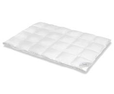 Prince Deluxe Comfort Warm Couette dhiver en Duvet Couette, Coton, Blanc, 155Â x 220Â x 6,5Â cm