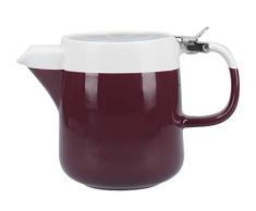 La Cafetiere (UK) Limited C000418 La Cafetière Barcelona Théière Prune/Blanc Céramique