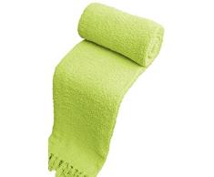 eurof irany KOC/szet/Berline 150Â x 200Â Plaid szet1, Plaid Doux, Vert Clair