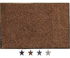 Partie Eco-Dry Tapis, Coton, Brun, Unique