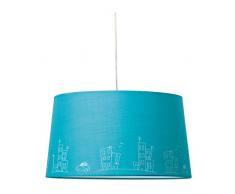 sulion Lampe de Suspension Coppens Blanc/Bleu