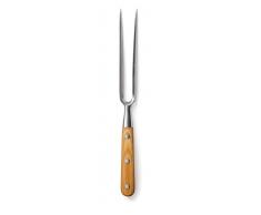 SABATIER 168-010 - Fourchette Ã DÃ©couper - Ustensile Parfait pour vos PiÃ¨ces de Viande - 15 cm - Marron