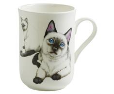 MAXWELL PB0715 Tasse, Porcelaine, Multicolore, 10,5 x 7,5 x 10,5 cm