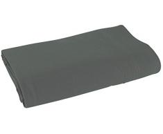 Vent Du Sud Drap Plat, Coton, Anthracite, 300x270 cm