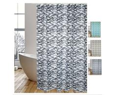 MSV 143131 Rideau de Douche Premiumloft en Polyester 180x200cm multicoloré, 30 x 20 x 15 cm