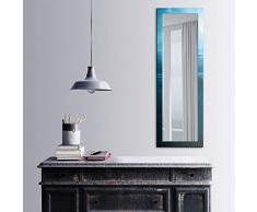 Bonamaison DÃ©coration Murale Impression sur Miroir EncadrÃ© sur Toile, Dimensions: 40 x 120 Cm - ConÃ§u et fabriquÃ© en Turquie