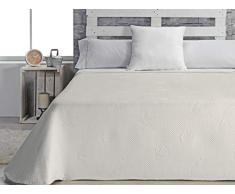 Maison en Tissu Couvre-lit pour lit de 120, Polyester, Lin, Mariage, 42Â x 34Â x 9Â cm