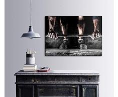 Bonamaison Décoration Murale Impression sur Toile, Dimensions: 100 x 70 Cm - Conçu et fabriqué en Turquie