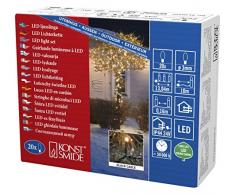 Konstsmide 3609-800 Guirlande Lumineuse à Micro LED, Plastique/,, 1.2 W, Or