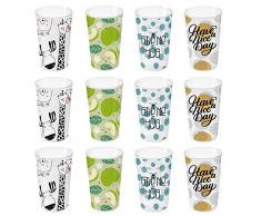 BranQ Home Essential 5901098040105 Lot de 12 gobelets en plastique 200 ml