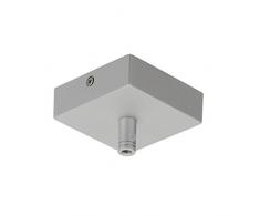 Patère GLENOS, argent, 8,5x8, 5x2,7cm, avec serre-cable