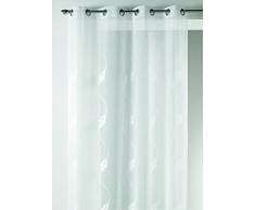 Homemaison 09442-8-AL Voilage Etamine/Polyester Blanc 1 x 140 cm