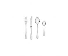 Gerlach G01-004GP-ZEST-24PU-S1S2-01 Un Ensemble de Couverts dans Une boÃ®te de 24 pcs, 18/10 Steel, Silber, 30 x 27 x 5 cm