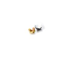 Plastella 052435CR Verrine, PS, Cristal, 6,5 x 6,5 x 3,4 cm
