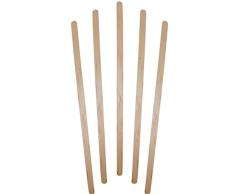 Decor Service Couverts jetables, Bois, Naturel, 14Â x 0,3Â cm