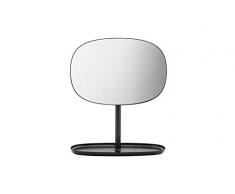Normann Copenhagen Miroir, Acier, Noir, 28 x 19,5 x 34,5 cm