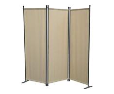 Grasekamp Paravent 3 piÃ¨ces Beige