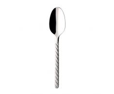 Villeroy & Boch Montauk CuillÃ¨res de Table, Couverts en Acier Inoxydable Facile dentretien, 21Â cm, Porcelaine, Blanc, 10Â x 10Â x 21,2Â cm