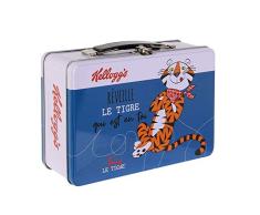 Kelloggs KG3115 Métal Gouter â Dimensions Boite : 20 x 7 x 13 cm â Modèle Aléatoire, Fer, Bleu Vert Rouge Jaune