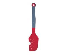 Colourworks - Spatule et fouet en silicone pour nettoyage de fouet, Rouge, 29 cm