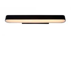 Lucide 04209/12/30 Applique murale, Verre, 9 W, Noir, Opalin