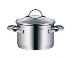 WMF 722166380 Faitout Haut Acier Inoxydable, Argent, 16 cm