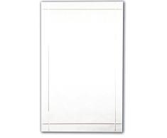 Home Standard Miroir rectangulaire Motif Cristal 450 x 650 mm