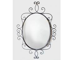 REVIMPORT 04/1227 Miroir Gamme Rusty, Métal, Marron, 2,5 x 60 x 90 cm