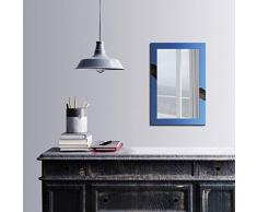 Bonamaison DÃ©coration Murale Impression sur Miroir EncadrÃ© sur Toile, Dimensions: 40 x 60 Cm - ConÃ§u et fabriquÃ© en Turquie