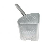 Pardini Compartiment pour Faitout à 4 Compartiments, Aluminium, Gris, 40 cm