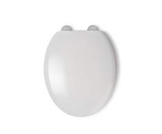 Croydex Flexi-Fix Grasmere adaptÃ© Ã ne jamais Se Glisse Abattant de WC, Blanc, 43.5Â x 38Â x 5Â cm