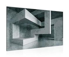 Tableau decoration murale 3D Labyrinthe - XXL Impression sur Toile Salon Appartment 1 Parties - prÃªt Ã accrocher - 506214b