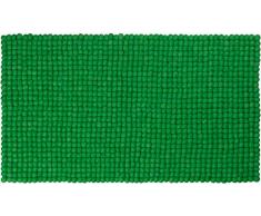 myfelt Franz Feutre Boule de Chemin De Table rectangulaire, Laine Vierge, Vert, Laine Vierge, Vert, 40 x 70 x 1.5 cm