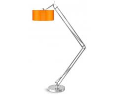 Its about RoMi MILANO Lampadaire, Fer, E27, 60 W, Orange