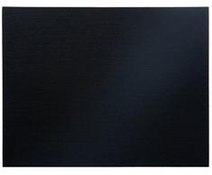 Hey-Sign Set de Table en Laine Vierge Noir 02 45 x 35 x 0,5 cm